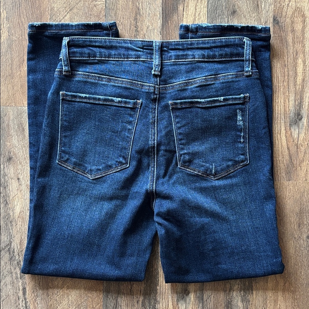 Kut from the Kloth Reese High Rise Fab Ab Ankle Straight Leg Jeans size 2 - Picture 5 of 10